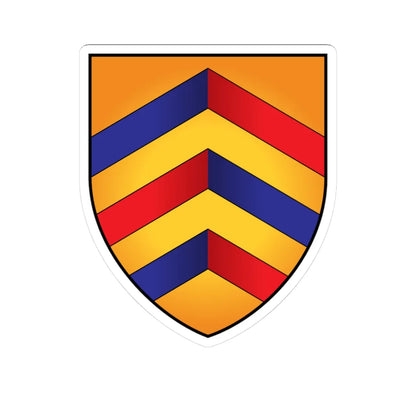 Merton College Oxford Coat Of Arms (England) (Coat of Arms) STICKER Vinyl Kiss-Cut Decal 3 Inch White - The Sticker Space