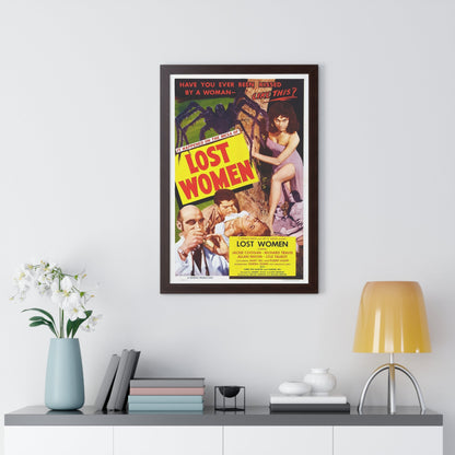 MESA OF LOST WOMEN 1953 - Framed Movie Poster-The Sticker Space