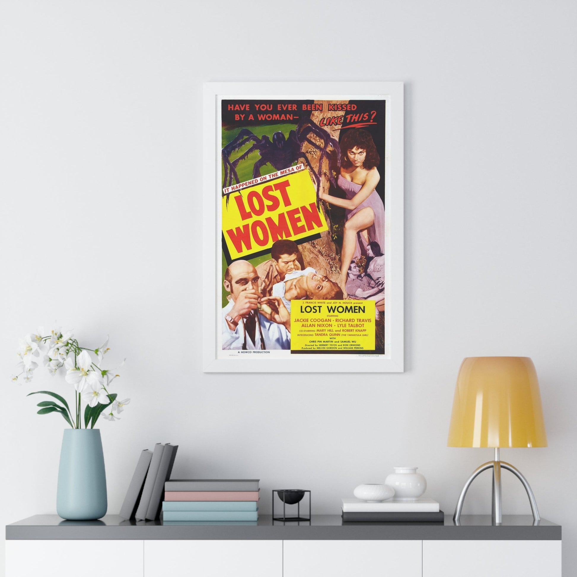 MESA OF LOST WOMEN 1953 - Framed Movie Poster-The Sticker Space