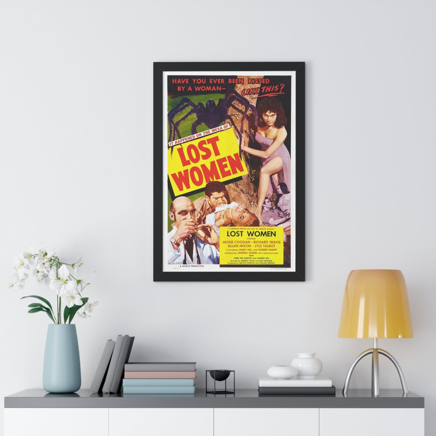 MESA OF LOST WOMEN 1953 - Framed Movie Poster-The Sticker Space