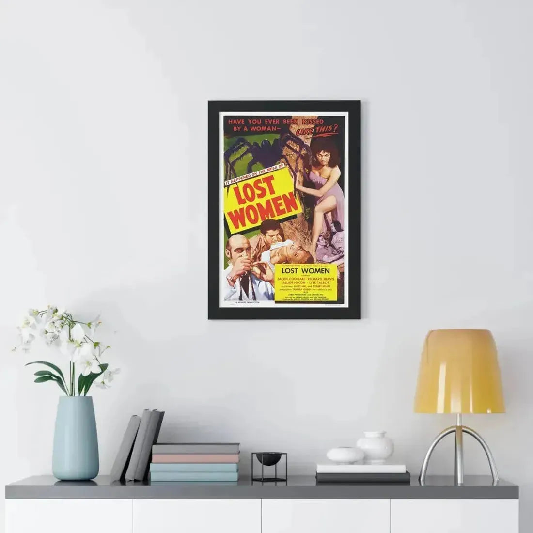MESA OF LOST WOMEN 1953 - Framed Movie Poster - The Sticker Space