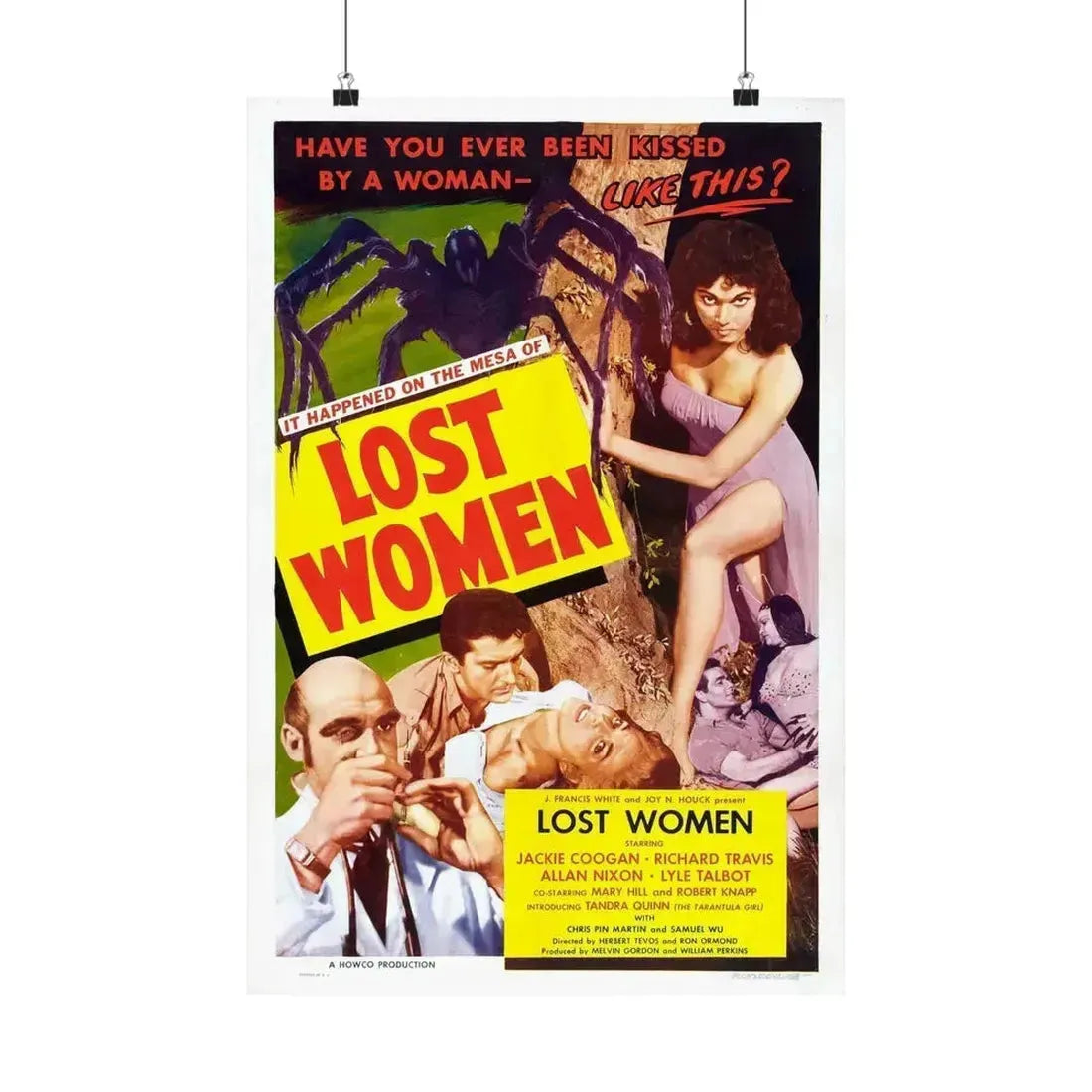 MESA OF LOST WOMEN 1953 - Paper Movie Poster 16″ x 24″ Matte - The Sticker Space