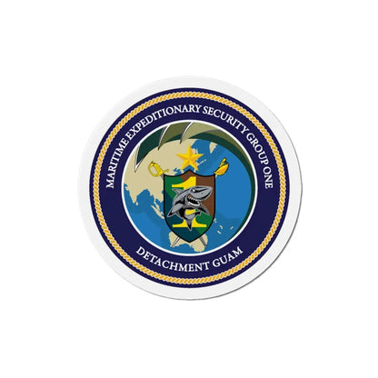 MESG 1 Det Guam Maritime Expeditionary Security Group One (U.S. Navy) Refrigerator Magnet - The Sticker Space