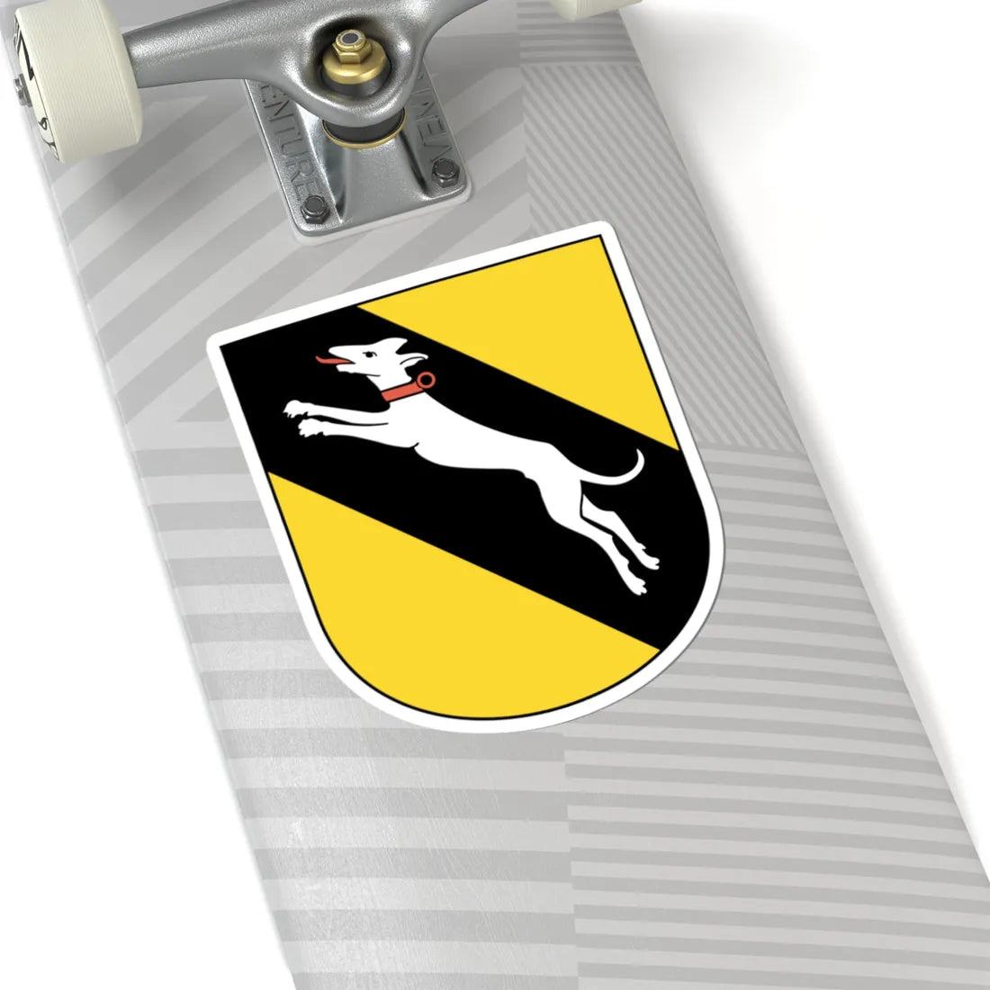 Mesikon coat of arms (Switzerland) (Coat of Arms) STICKER Vinyl Kiss-Cut Decal - The Sticker Space