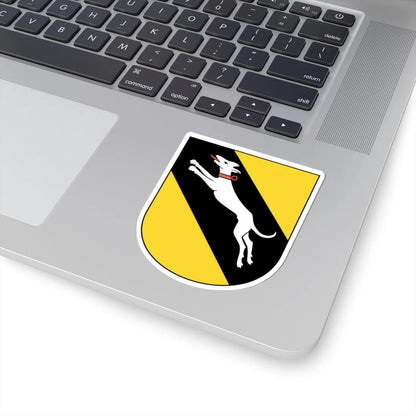 Mesikon coat of arms (Switzerland) (Coat of Arms) STICKER Vinyl Kiss-Cut Decal - The Sticker Space