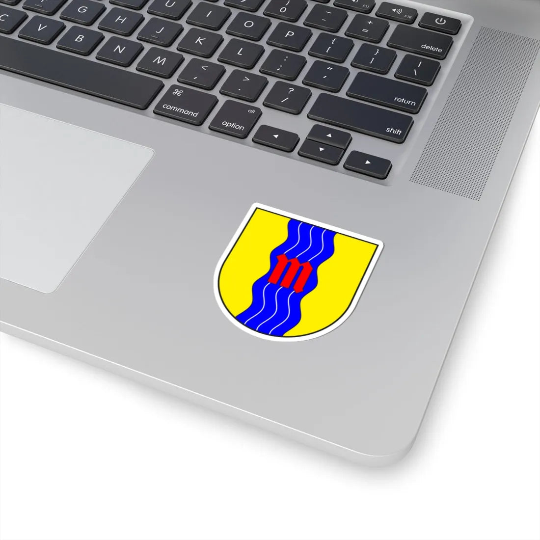 Mesocco Kreis wappen (Switzerland) (Coat of Arms) STICKER Vinyl Kiss-Cut Decal - The Sticker Space