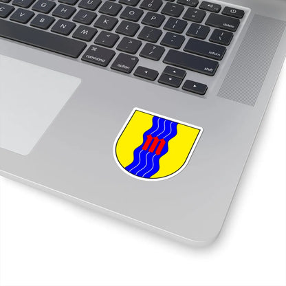 Mesocco Kreis wappen (Switzerland) (Coat of Arms) STICKER Vinyl Kiss-Cut Decal - The Sticker Space