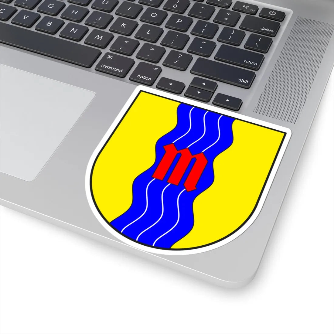 Mesocco Kreis wappen (Switzerland) (Coat of Arms) STICKER Vinyl Kiss-Cut Decal - The Sticker Space