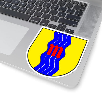 Mesocco Kreis wappen (Switzerland) (Coat of Arms) STICKER Vinyl Kiss-Cut Decal - The Sticker Space