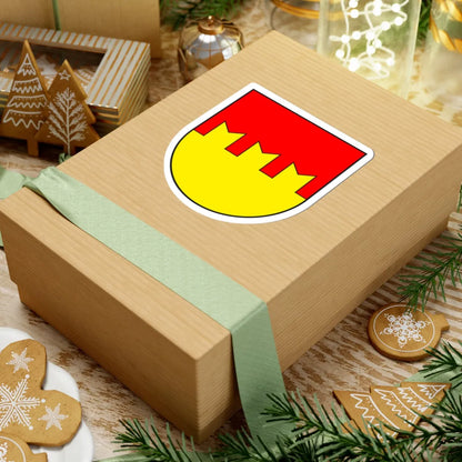 Mesocco wappen (Switzerland) (Coat of Arms) STICKER Vinyl Kiss-Cut Decal - The Sticker Space