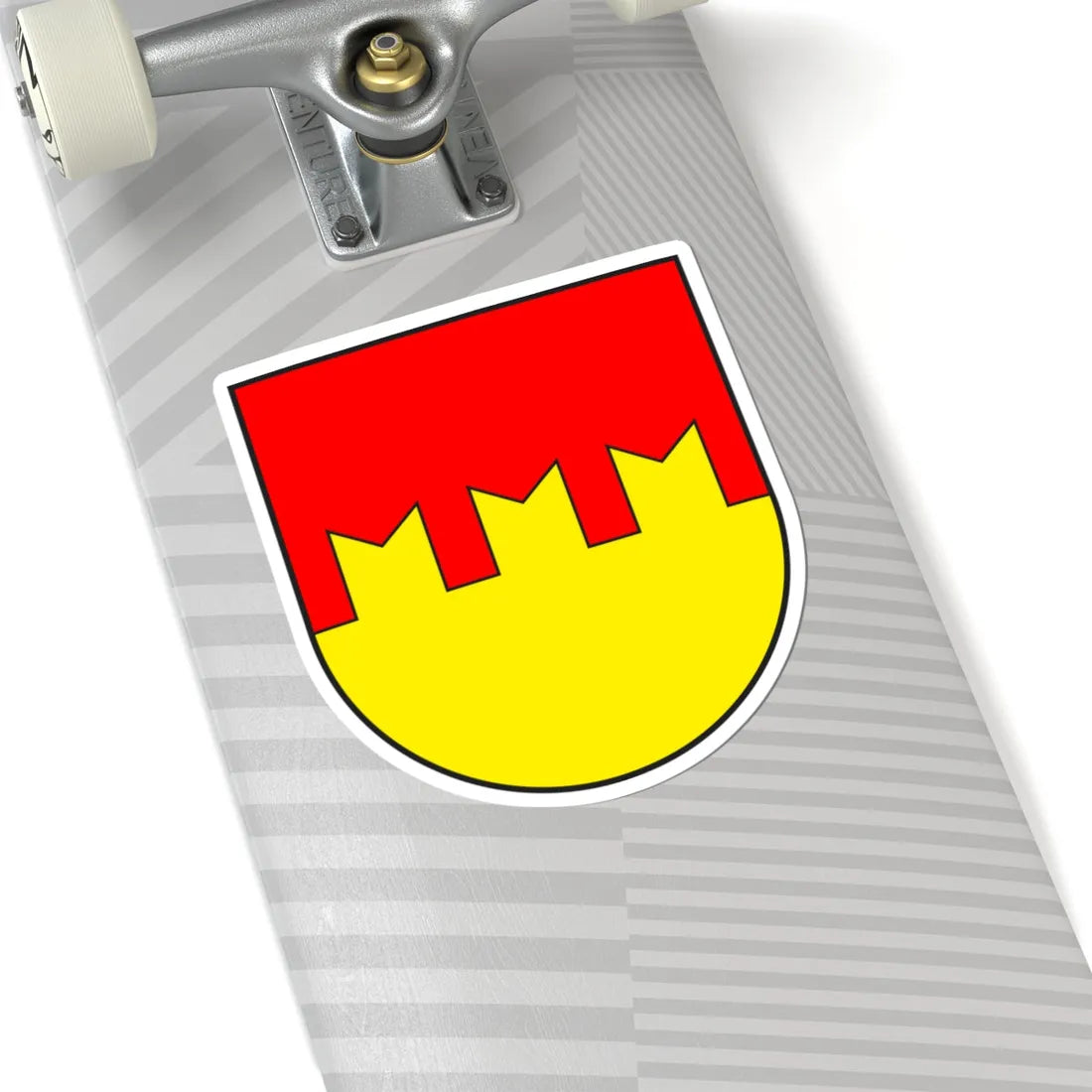 Mesocco wappen (Switzerland) (Coat of Arms) STICKER Vinyl Kiss-Cut Decal - The Sticker Space