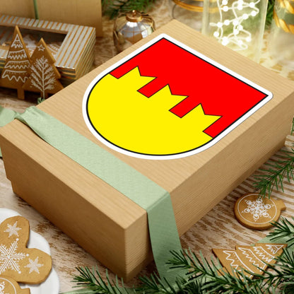 Mesocco wappen (Switzerland) (Coat of Arms) STICKER Vinyl Kiss-Cut Decal - The Sticker Space