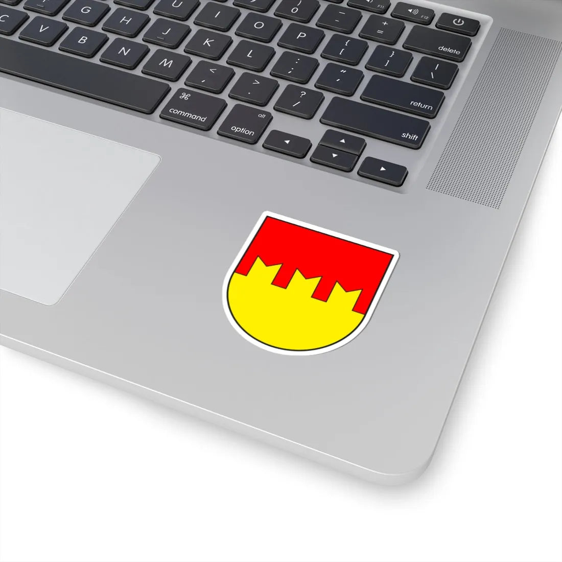 Mesocco wappen (Switzerland) (Coat of Arms) STICKER Vinyl Kiss-Cut Decal - The Sticker Space