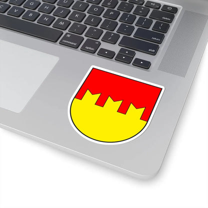 Mesocco wappen (Switzerland) (Coat of Arms) STICKER Vinyl Kiss-Cut Decal - The Sticker Space