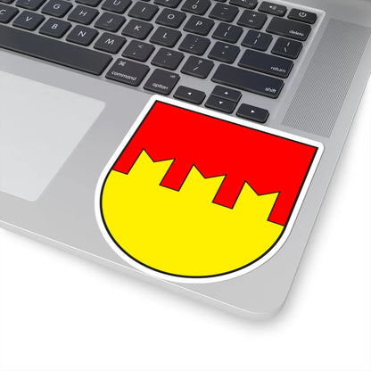 Mesocco wappen (Switzerland) (Coat of Arms) STICKER Vinyl Kiss-Cut Decal - The Sticker Space