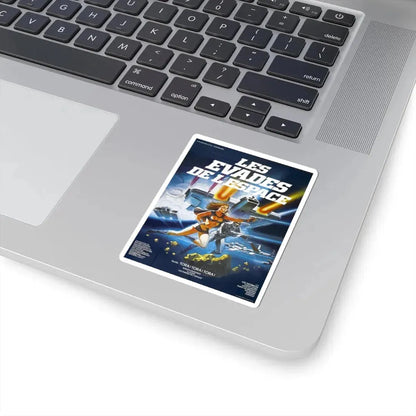 MESSAGE FROM SPACE (2) 1978 Movie Poster - STICKER Vinyl Kiss-Cut Decal - The Sticker Space