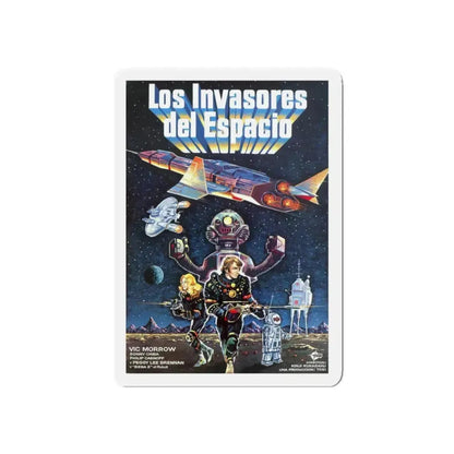 MESSAGE FROM SPACE (3) 1978 Movie Poster - Refrigerator Magnet 3 Inch Die-Cut - The Sticker Space