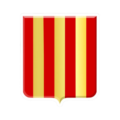 Messancy wapen (Belgium) (Coat of Arms) STICKER Vinyl Kiss-Cut Decal 2 Inch White - The Sticker Space