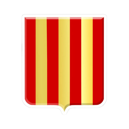 Messancy wapen (Belgium) (Coat of Arms) STICKER Vinyl Kiss-Cut Decal 3 Inch White - The Sticker Space