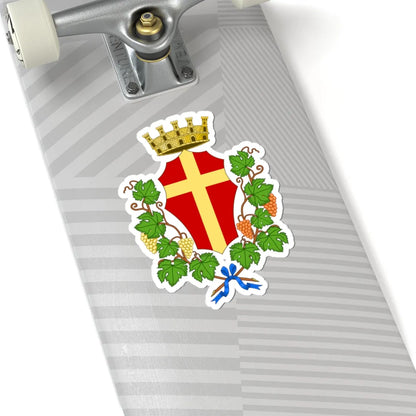 Messina-Stemma (Italy) (Coat of Arms) STICKER Vinyl Kiss-Cut Decal - The Sticker Space