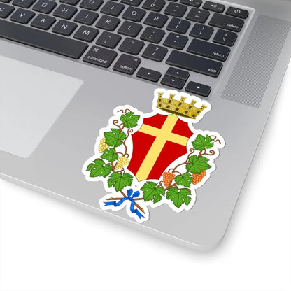 Messina-Stemma (Italy) (Coat of Arms) STICKER Vinyl Kiss-Cut Decal - The Sticker Space