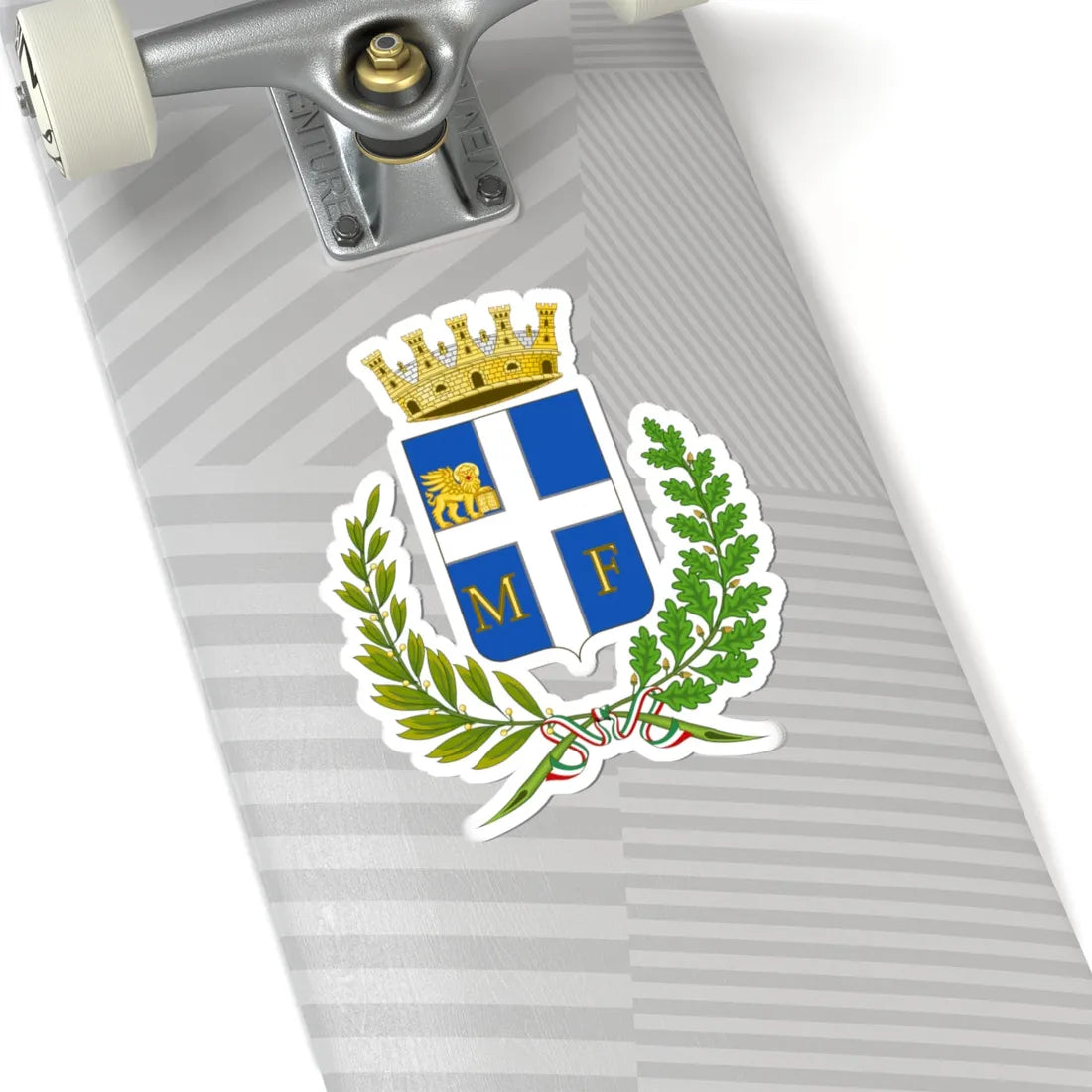 Mestre-Stemma (Italy) (Coat of Arms) STICKER Vinyl Kiss-Cut Decal - The Sticker Space