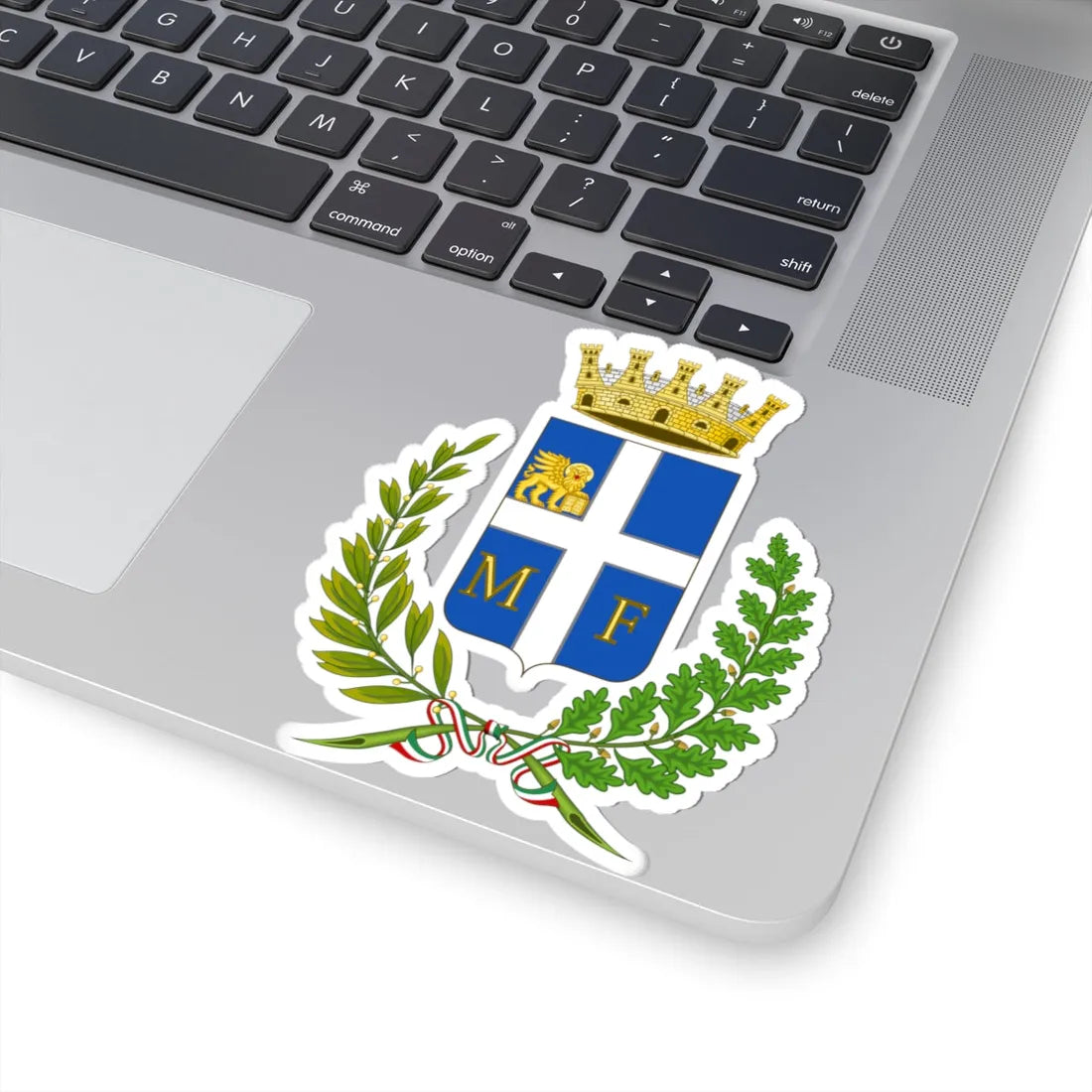 Mestre-Stemma (Italy) (Coat of Arms) STICKER Vinyl Kiss-Cut Decal - The Sticker Space