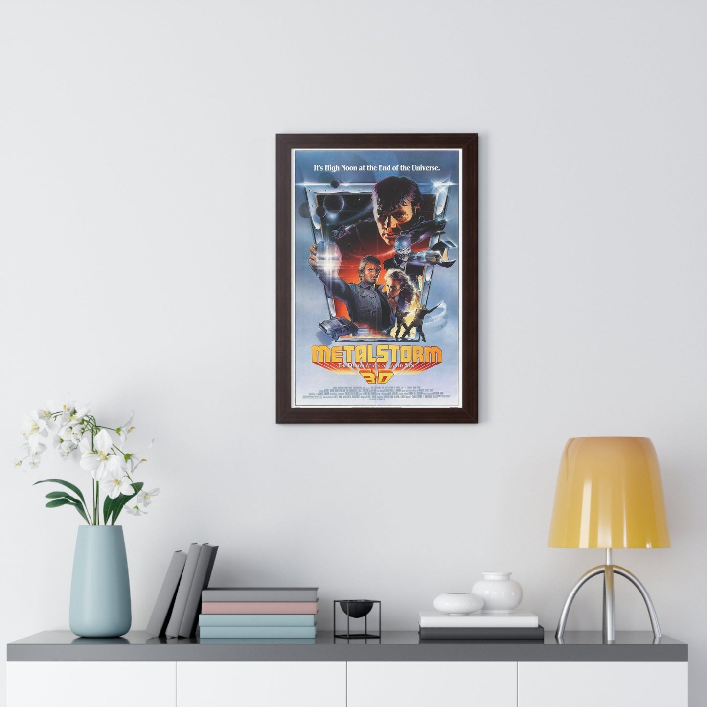 METALSTORM 1983 - Framed Movie Poster-The Sticker Space