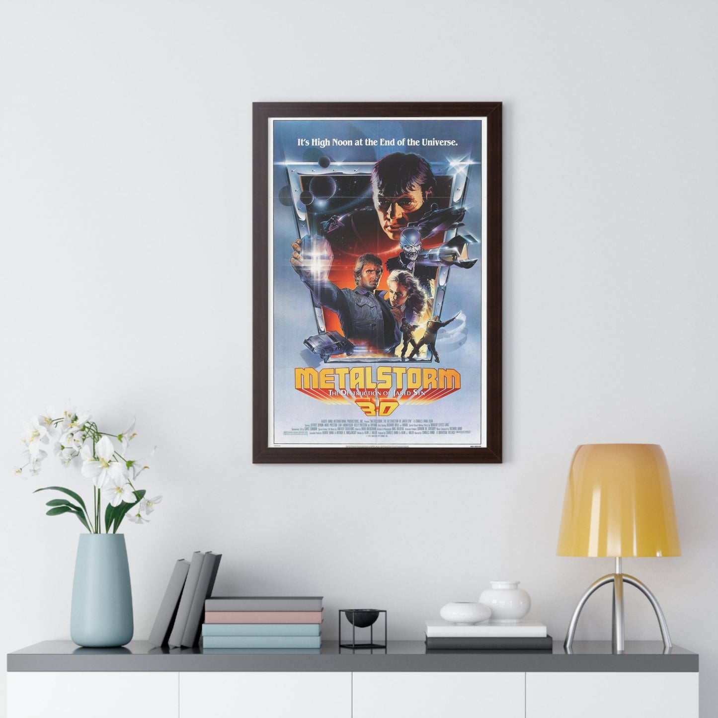 METALSTORM 1983 - Framed Movie Poster-The Sticker Space