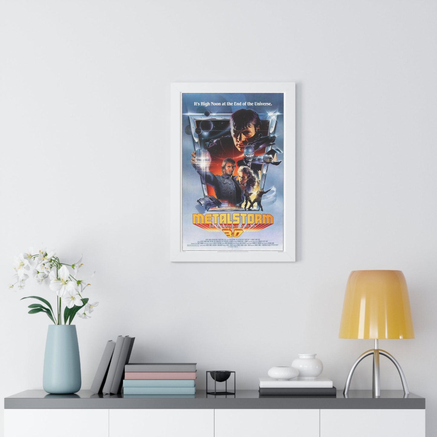 METALSTORM 1983 - Framed Movie Poster-The Sticker Space