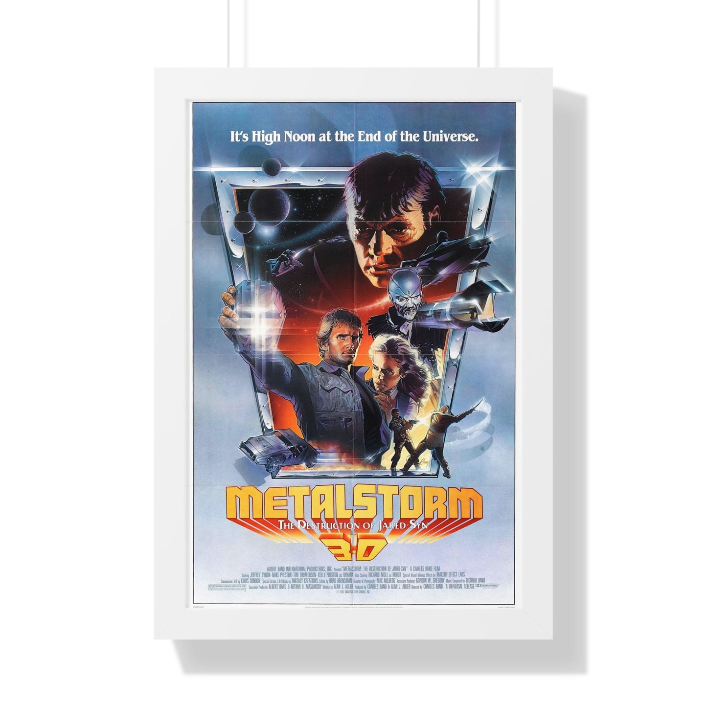 METALSTORM 1983 - Framed Movie Poster-16″ x 24″-The Sticker Space