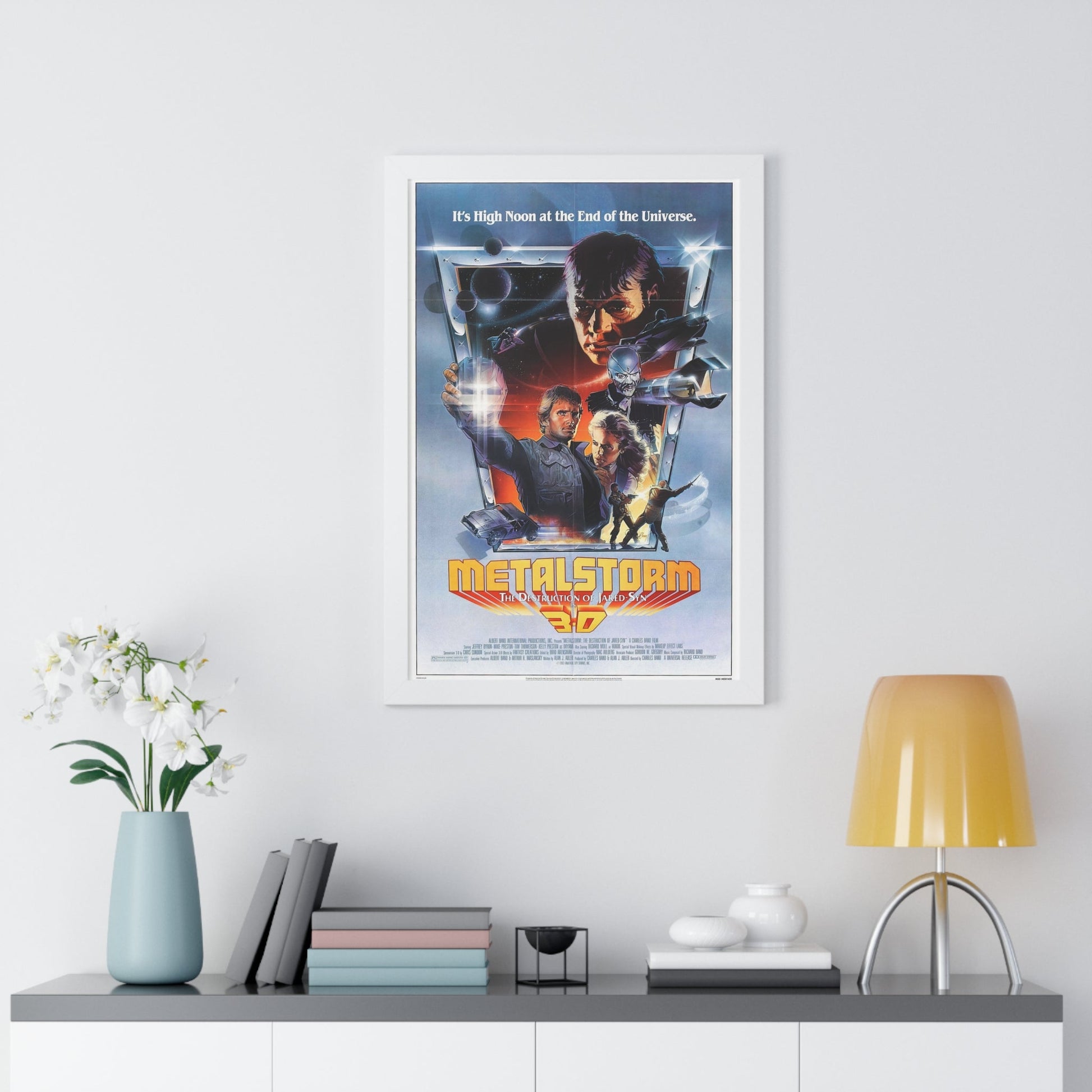 METALSTORM 1983 - Framed Movie Poster-The Sticker Space