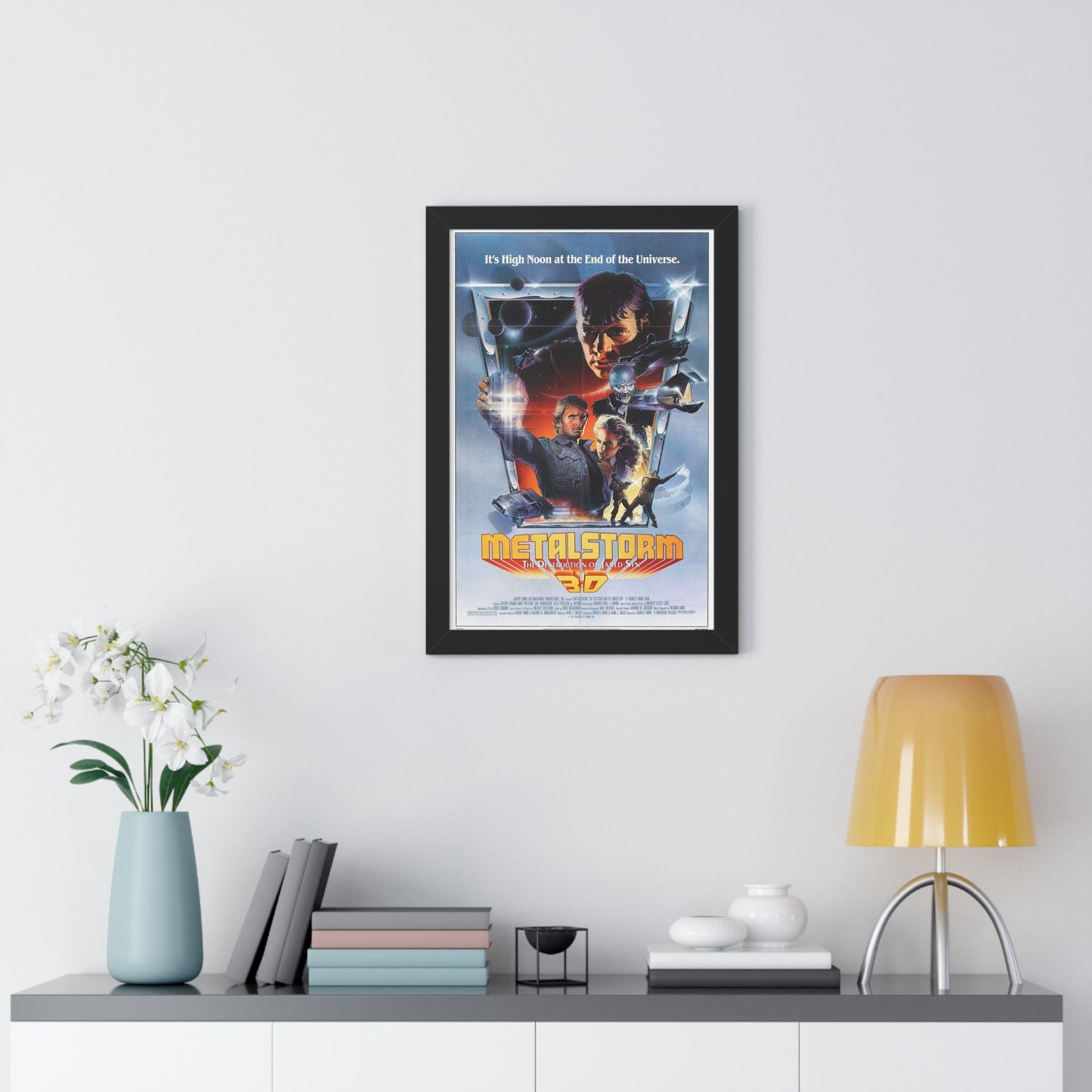 METALSTORM 1983 - Framed Movie Poster-The Sticker Space