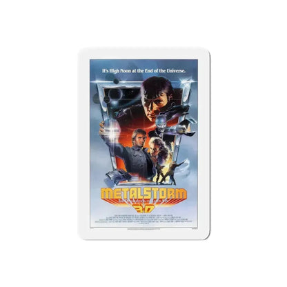 METALSTORM 1983 Movie Poster - Refrigerator Magnet 6 Inch Die-Cut - The Sticker Space