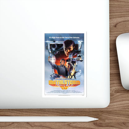 METALSTORM 1983 Movie Poster STICKER Vinyl Die-Cut Decal-The Sticker Space