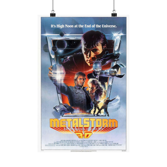 METALSTORM 1983 - Paper Movie Poster-12″ x 18″-The Sticker Space