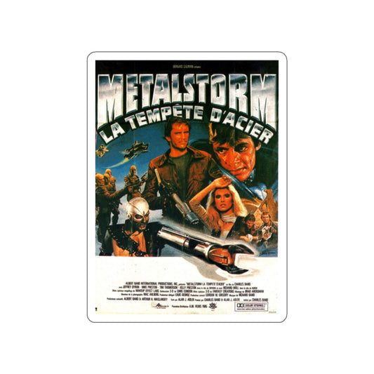 METALSTORM (2) 1983 Movie Poster STICKER Vinyl Die-Cut Decal-2 Inch-The Sticker Space