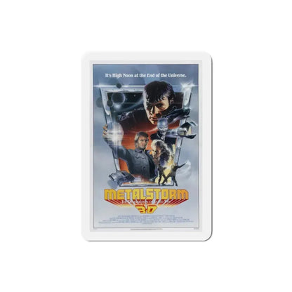 Metalstorm The Destruction of Jared Syn 1983 Movie Poster Refrigerator Magnet 2 Inch - The Sticker Space