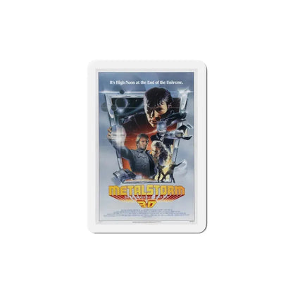 Metalstorm The Destruction of Jared Syn 1983 Movie Poster Refrigerator Magnet 6 Inch - The Sticker Space