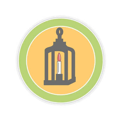 Metalwork (Boy Scout Merit Badge) STICKER Vinyl Kiss-Cut Decal 3 Inch Transparent - The Sticker Space