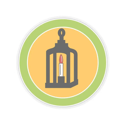 Metalwork (Boy Scout Merit Badge) STICKER Vinyl Kiss-Cut Decal 4 Inch Transparent - The Sticker Space