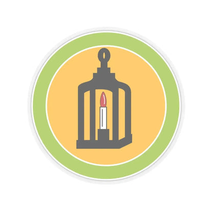 Metalwork (Boy Scout Merit Badge) STICKER Vinyl Kiss-Cut Decal 6 Inch Transparent - The Sticker Space