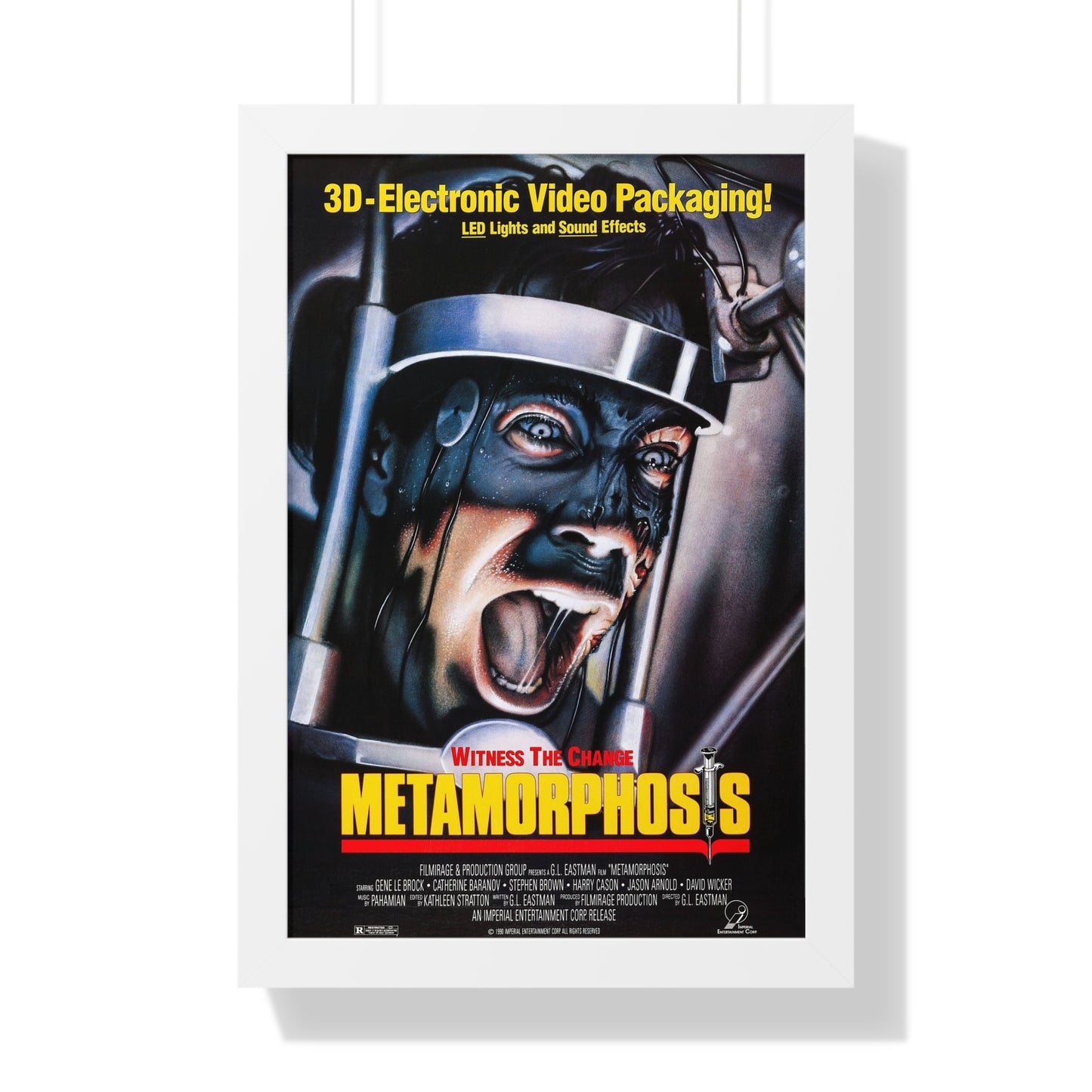 METAMORPHOSIS (2) 1990 - Framed Movie Poster-16″ x 24″-The Sticker Space