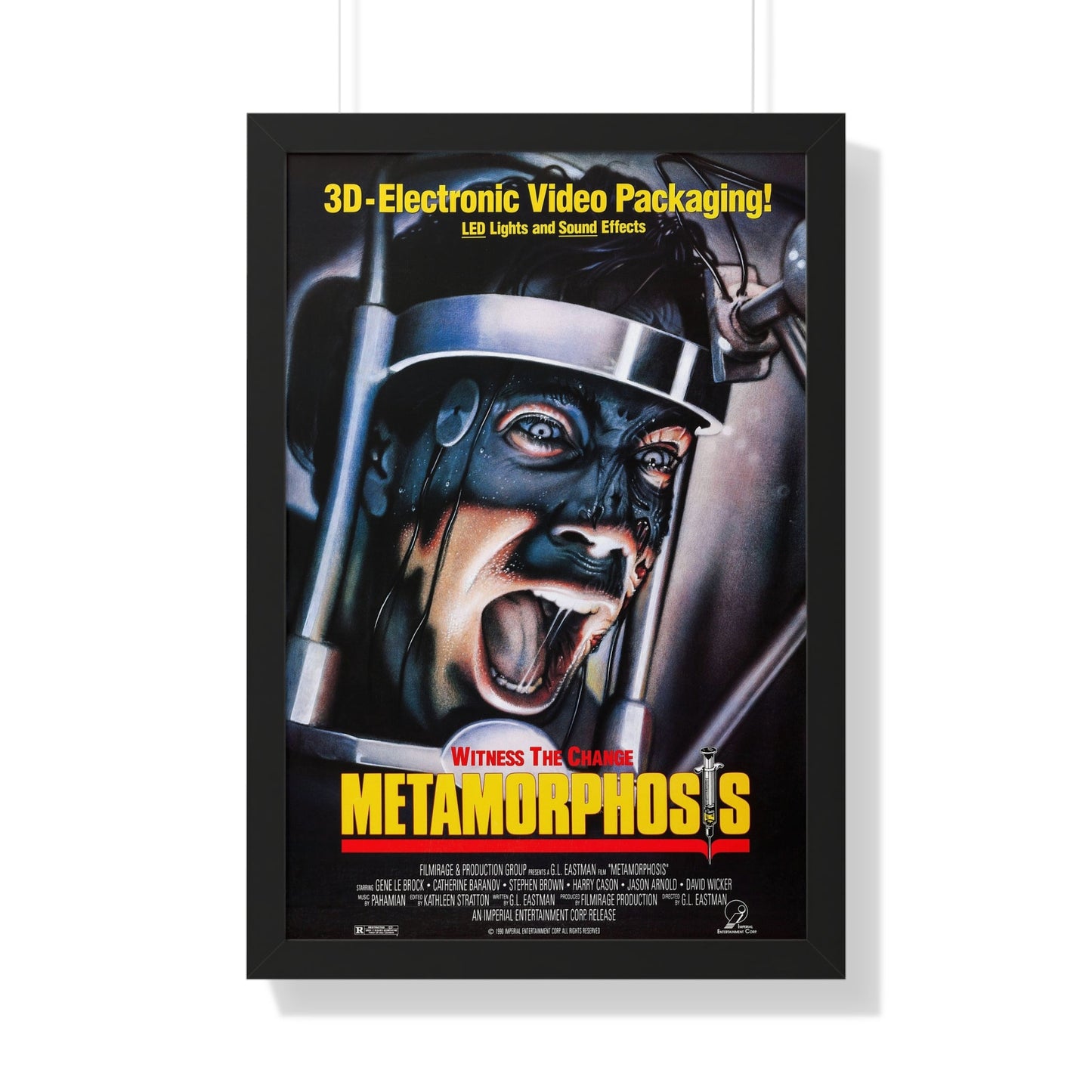 METAMORPHOSIS (2) 1990 - Framed Movie Poster-20" x 30"-The Sticker Space