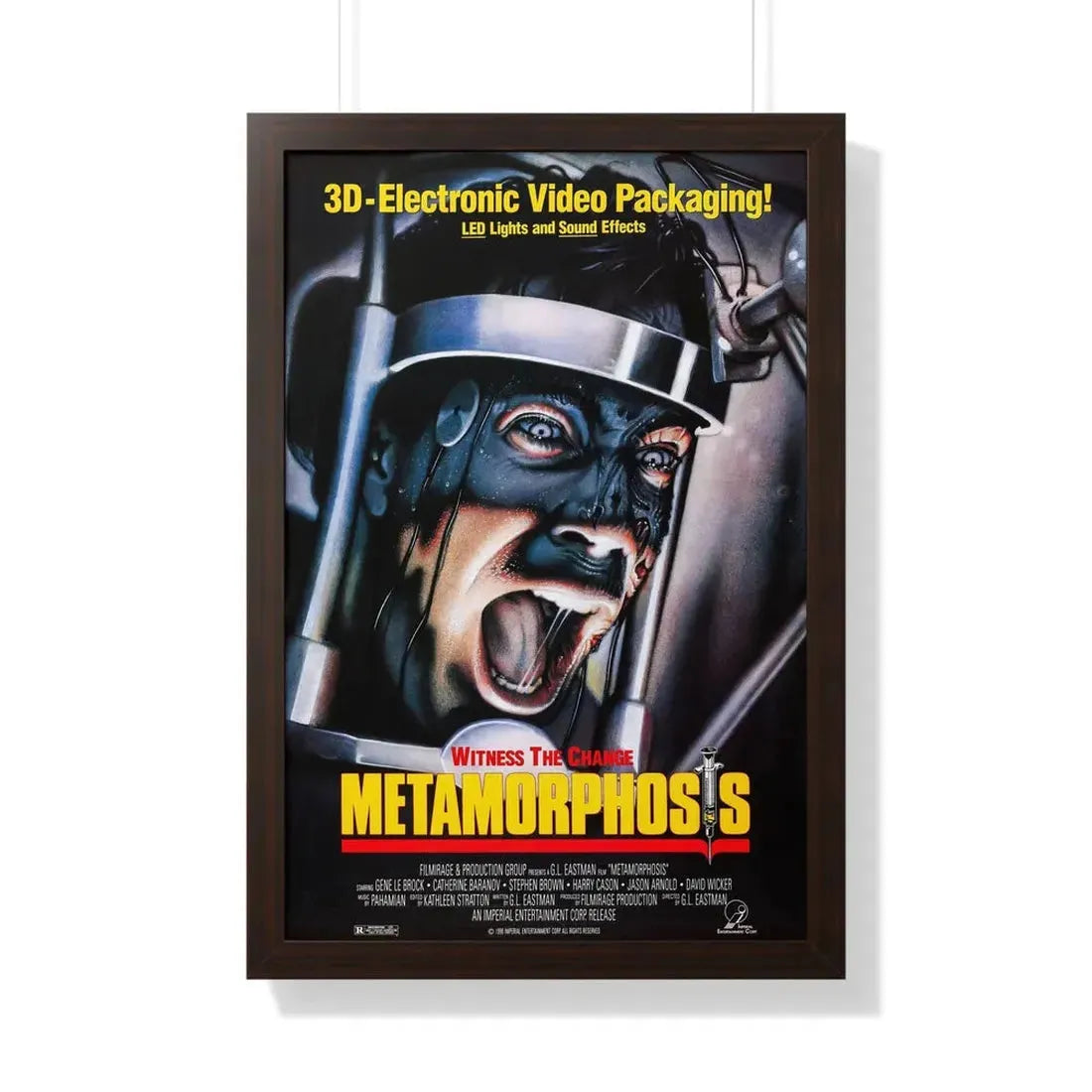 METAMORPHOSIS (2) 1990 - Framed Movie Poster - The Sticker Space
