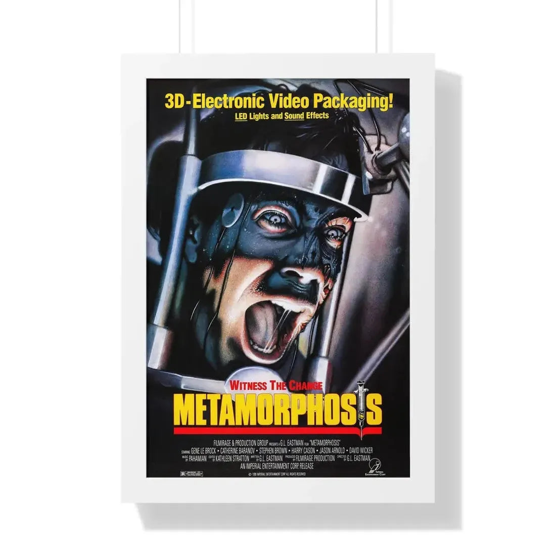 METAMORPHOSIS (2) 1990 - Framed Movie Poster - The Sticker Space
