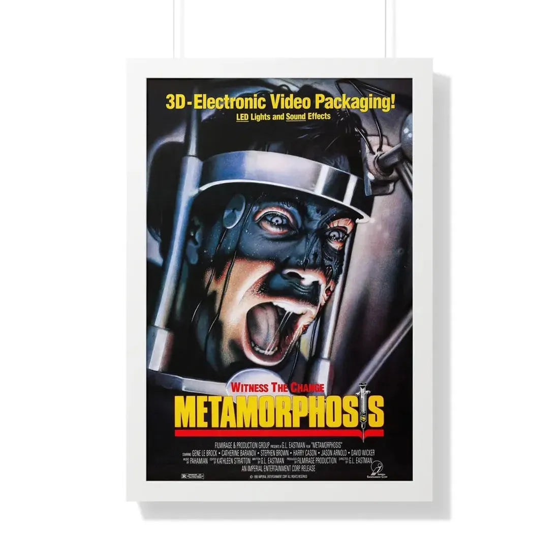 METAMORPHOSIS (2) 1990 - Framed Movie Poster - The Sticker Space