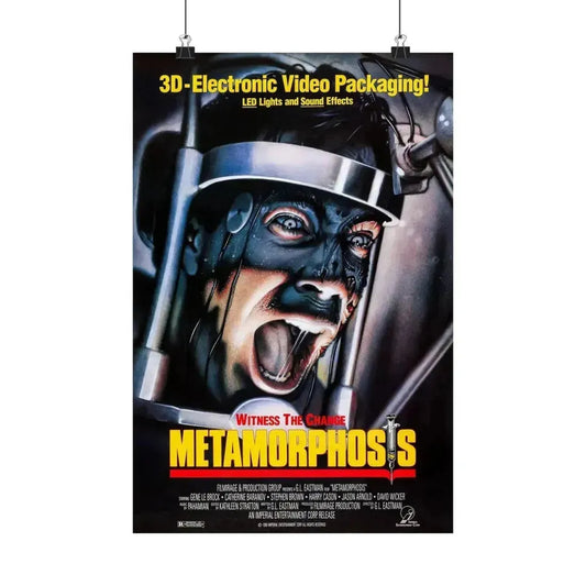 METAMORPHOSIS (2) 1990 - Paper Movie Poster 12″ x 18″ Matte - The Sticker Space