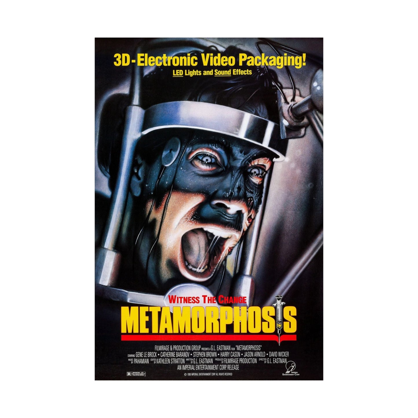 METAMORPHOSIS (2) 1990 - Paper Movie Poster-The Sticker Space