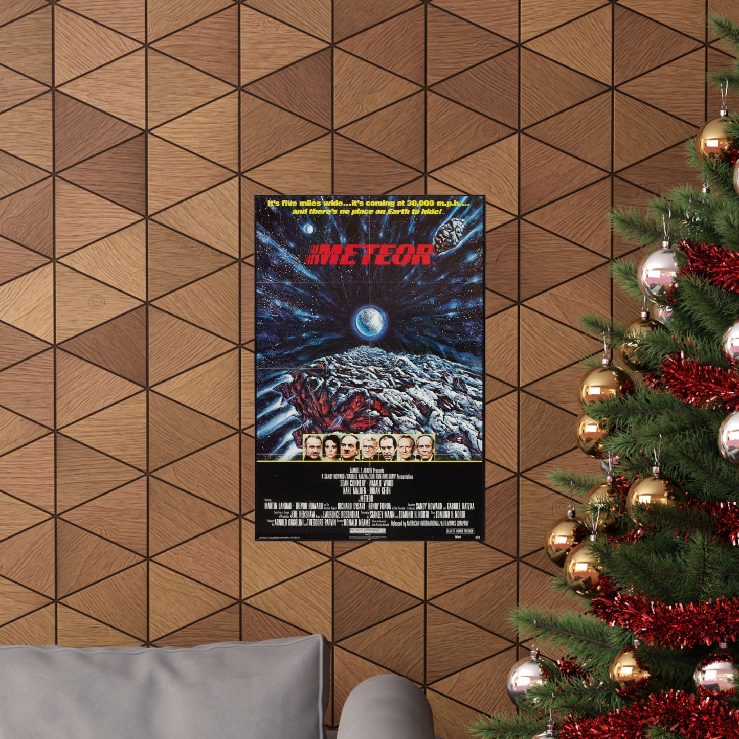 METEOR 1979 - Paper Movie Poster-The Sticker Space